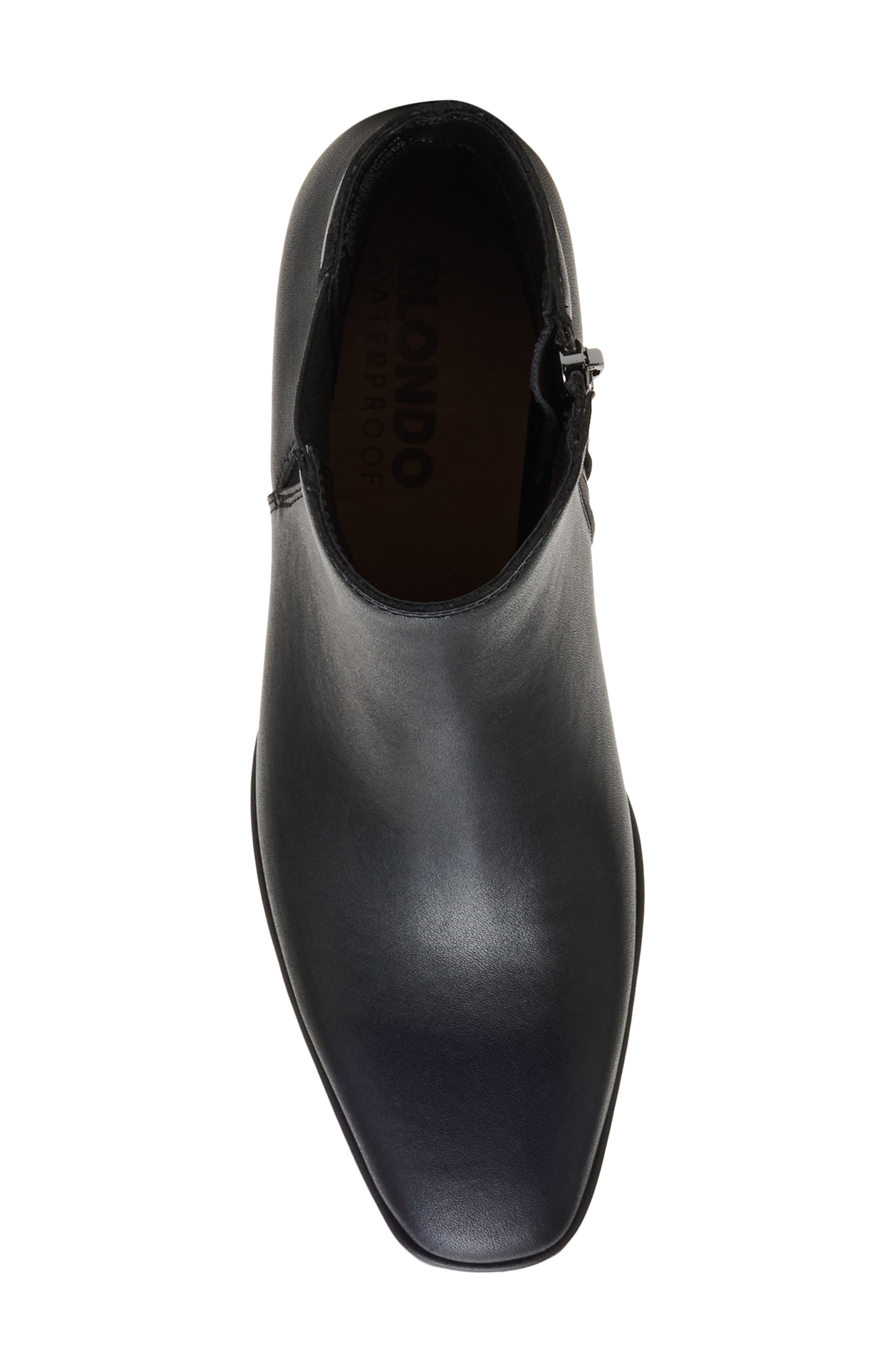 Blondo Monika Waterproof Bootie, Alternate, color, Black Leather