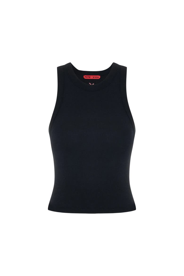 Daydreamers Wide Strap Tank Top, Main, color, BLACK