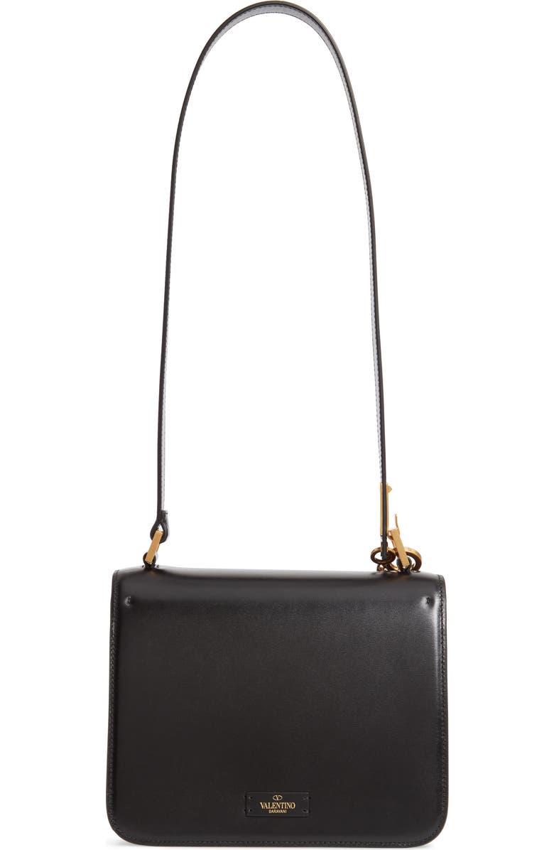 Valentino Garavani Leather Shoulder Bag, Alternate, color,