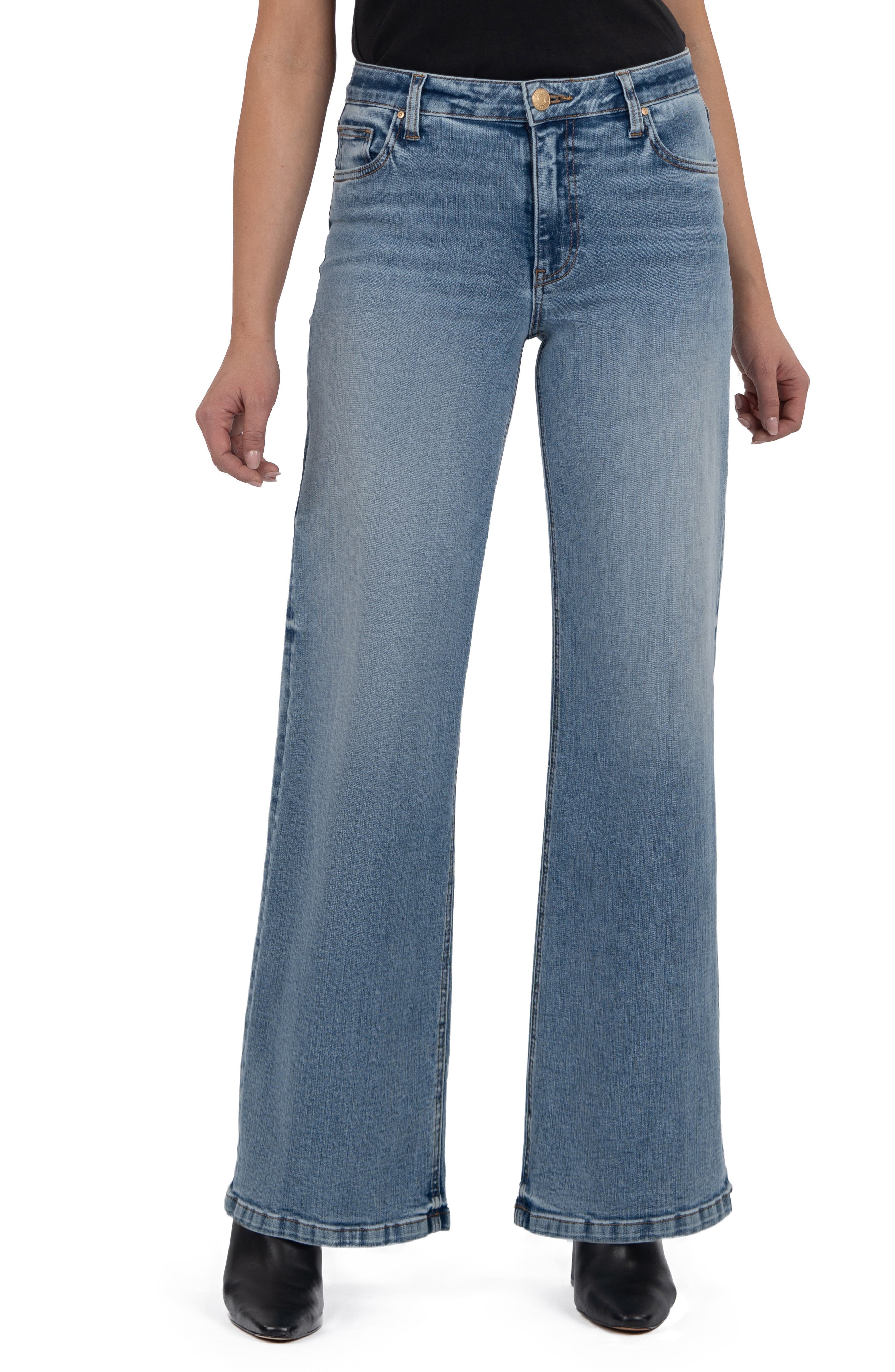 KUT from the Kloth Jean Wide Leg Jeans