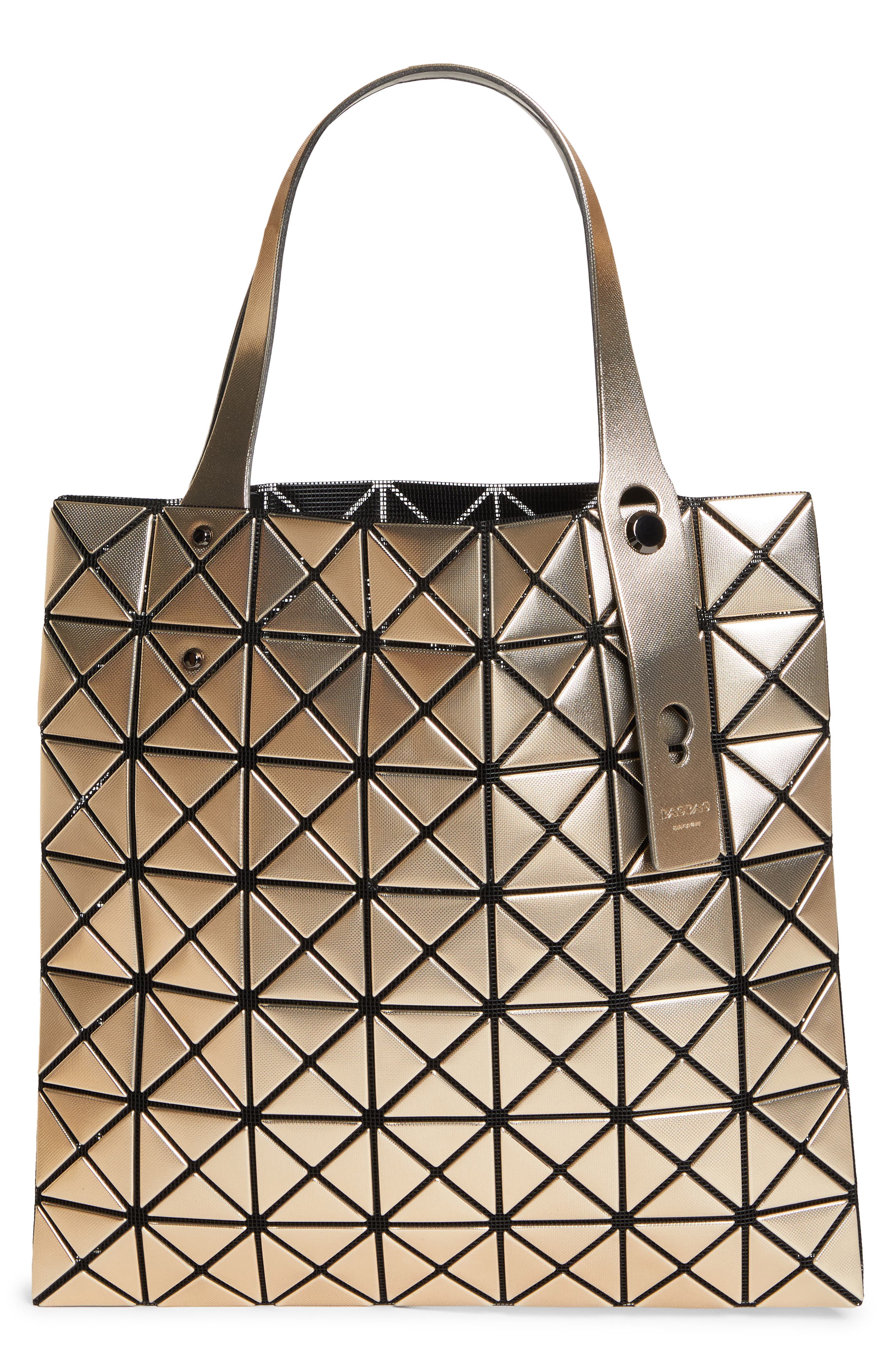 Bao Bao Issey Miyake Platinum Tote, Main, color, Light Bronze