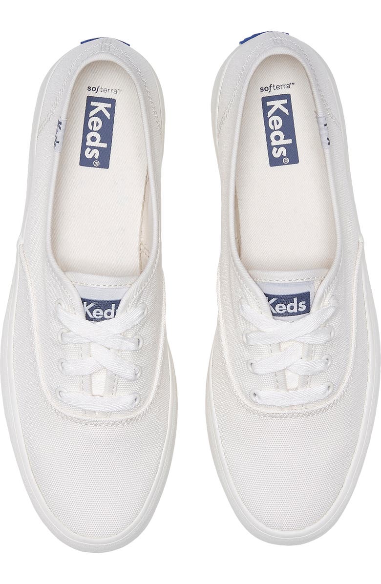 Keds<sup>®</sup> Champion Sneaker, Alternate, color, White Canvas