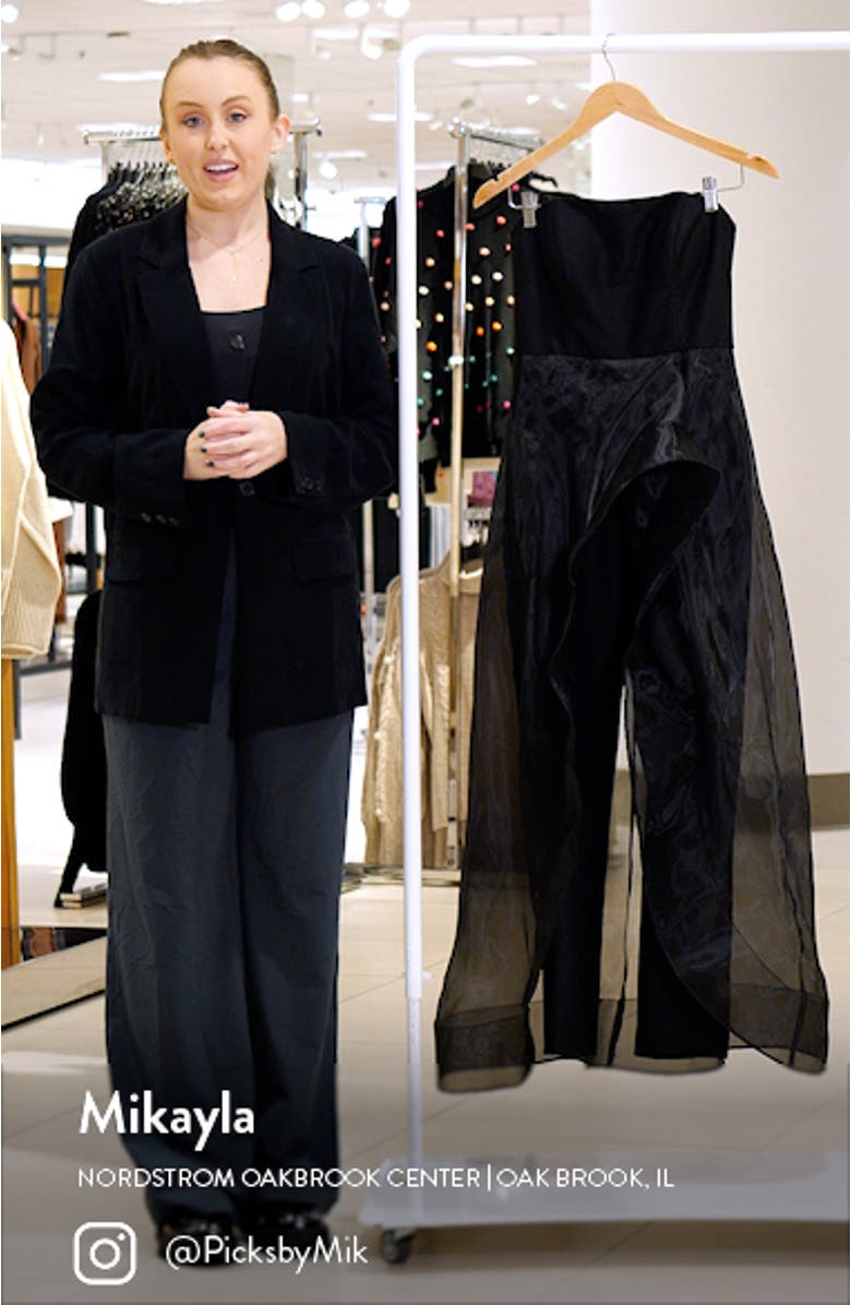 Ember Strapless Jumpsuit, sales video thumbnail