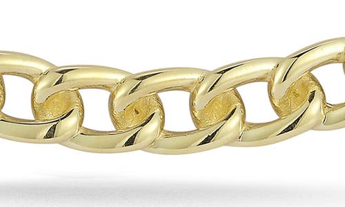 Ember Fine Jewelry Curb Link Bar Necklace In Gold