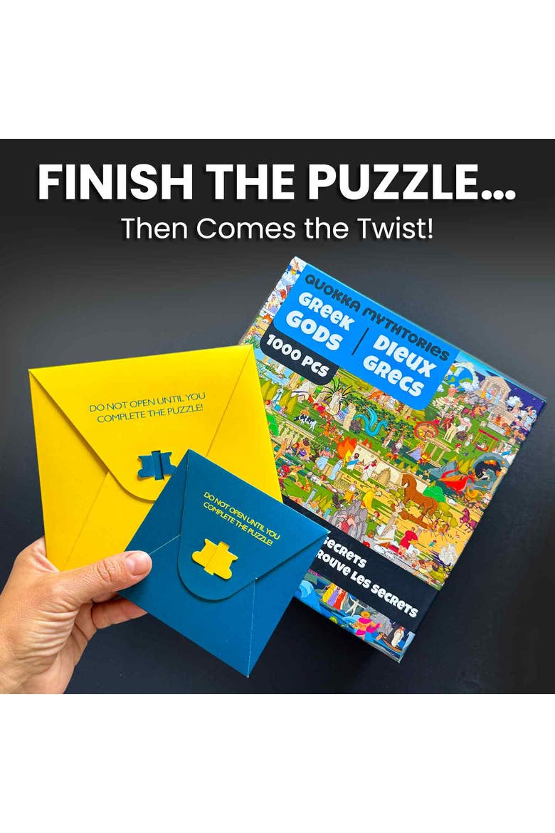 1000 Piece Jigsaw Puzzle for Adults - Mythology Puzzle, Alternate, color, Greek