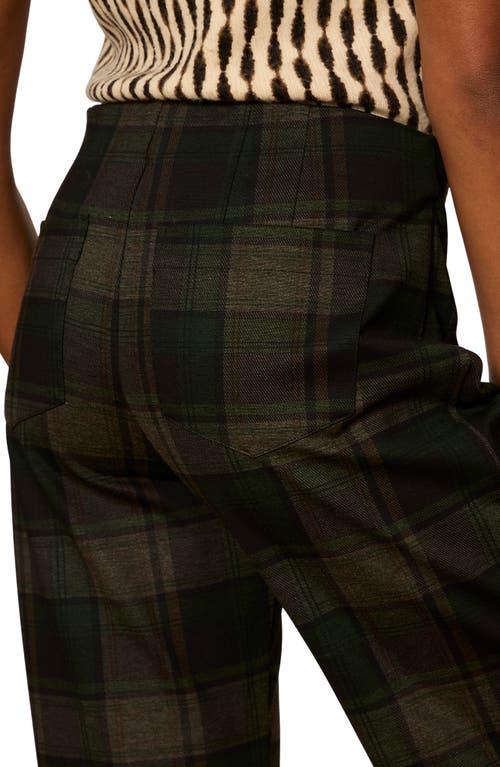 Sanctuary Relay Plaid Pull-on Pants In Red