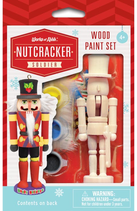 Nutcracker Soldier Ornament Paint Kit