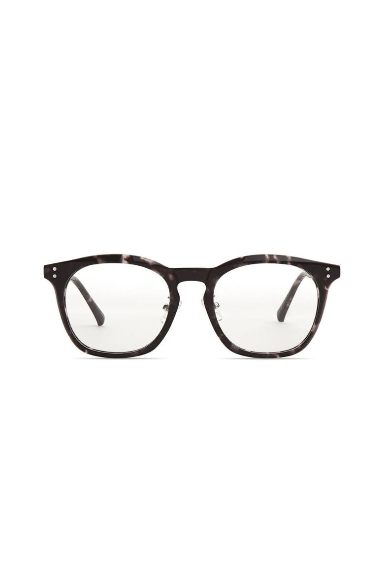 Mensa Blue Light Glasses, Main, color, Walnut