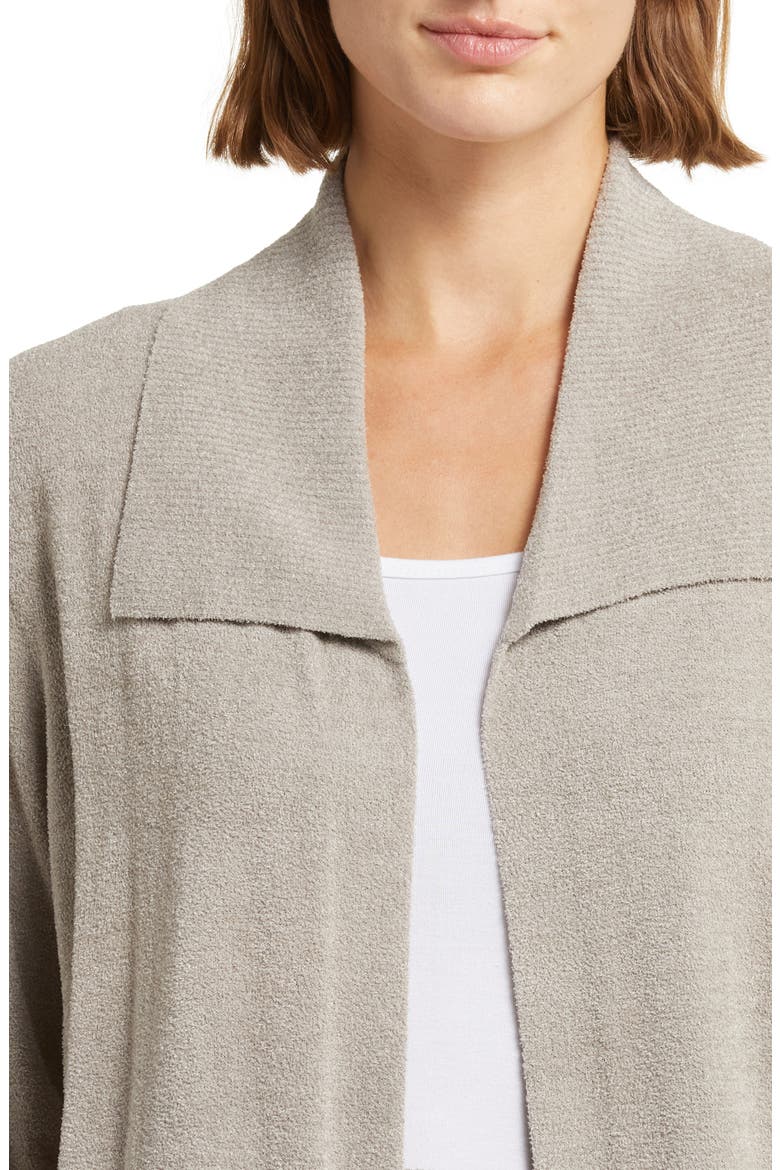 CozyChic™ Ultra Lite® Open Front Cardigan, Alternate, color, PEWTER