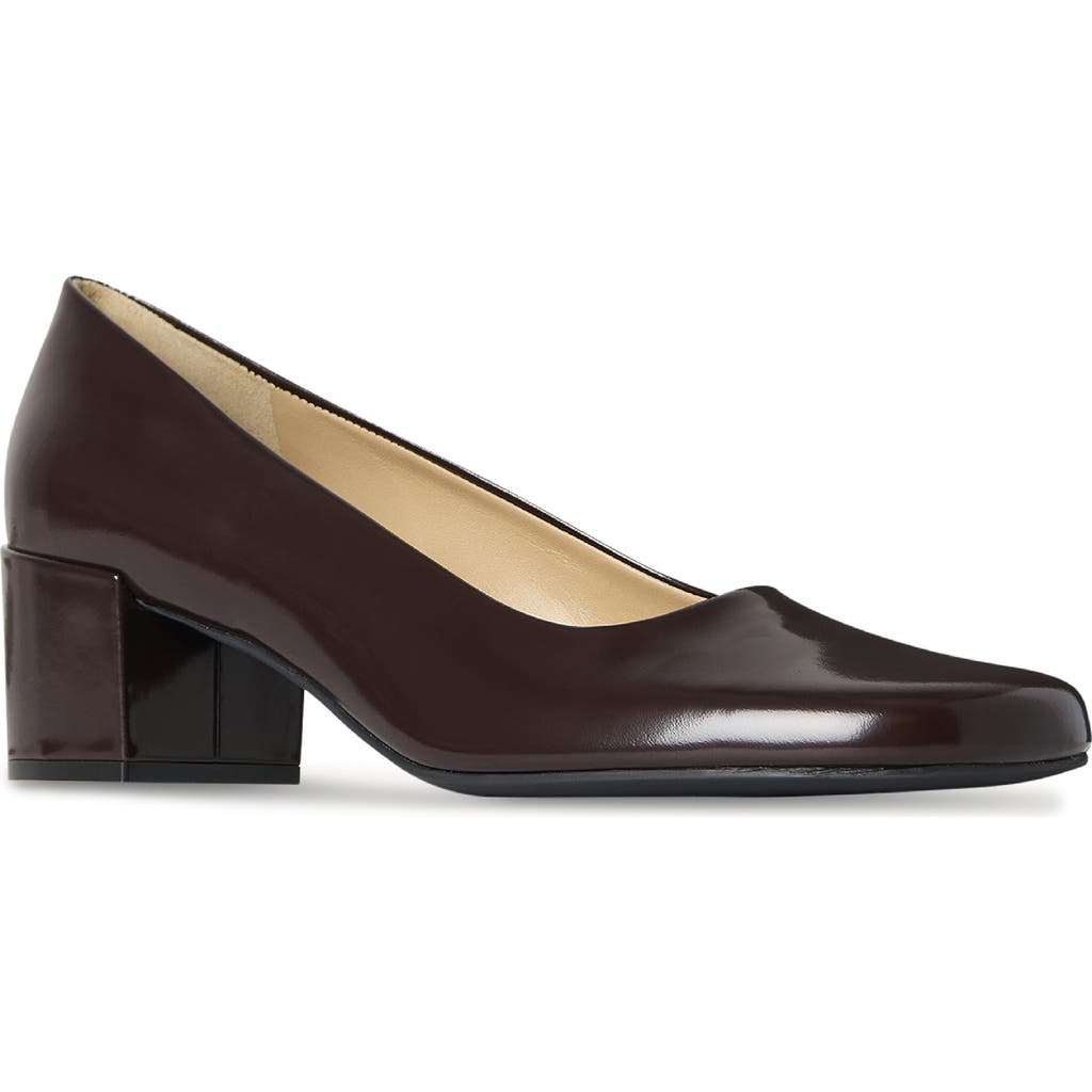 The Row Penelope Block Heel Pump In Brown