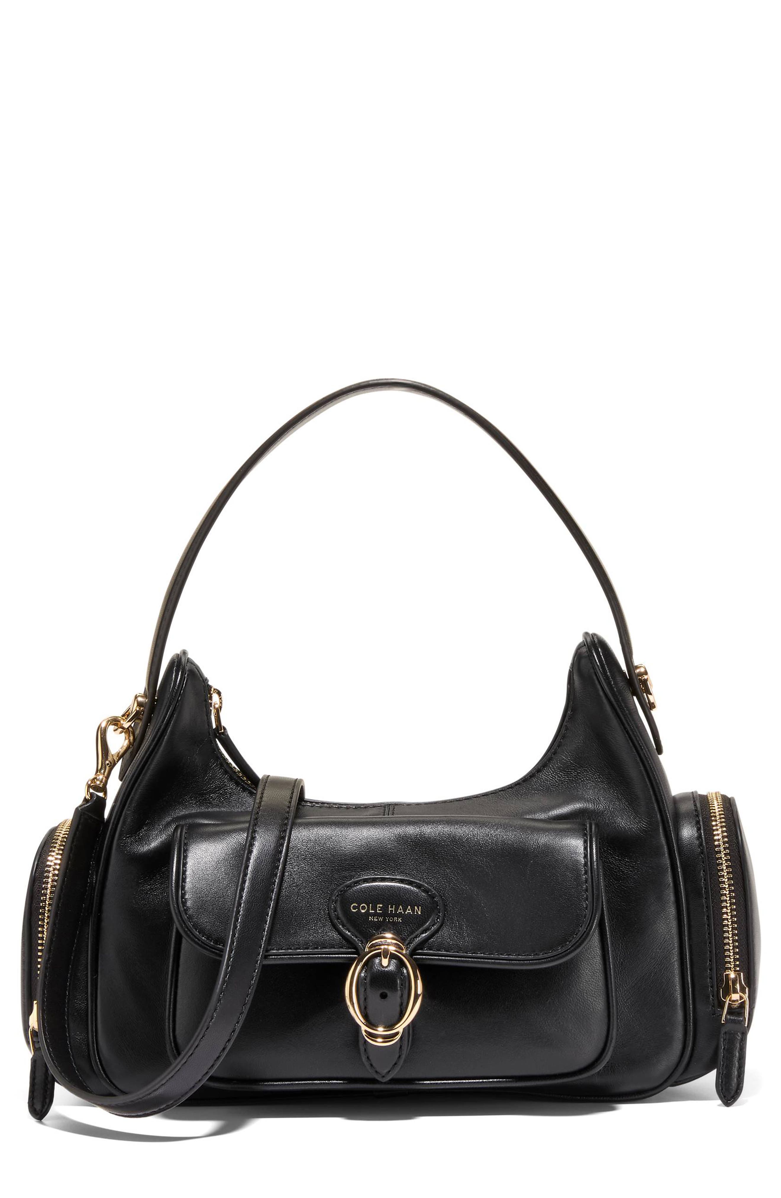 Cole Haan Alexandria Shoulder Bag, Main, color, Black