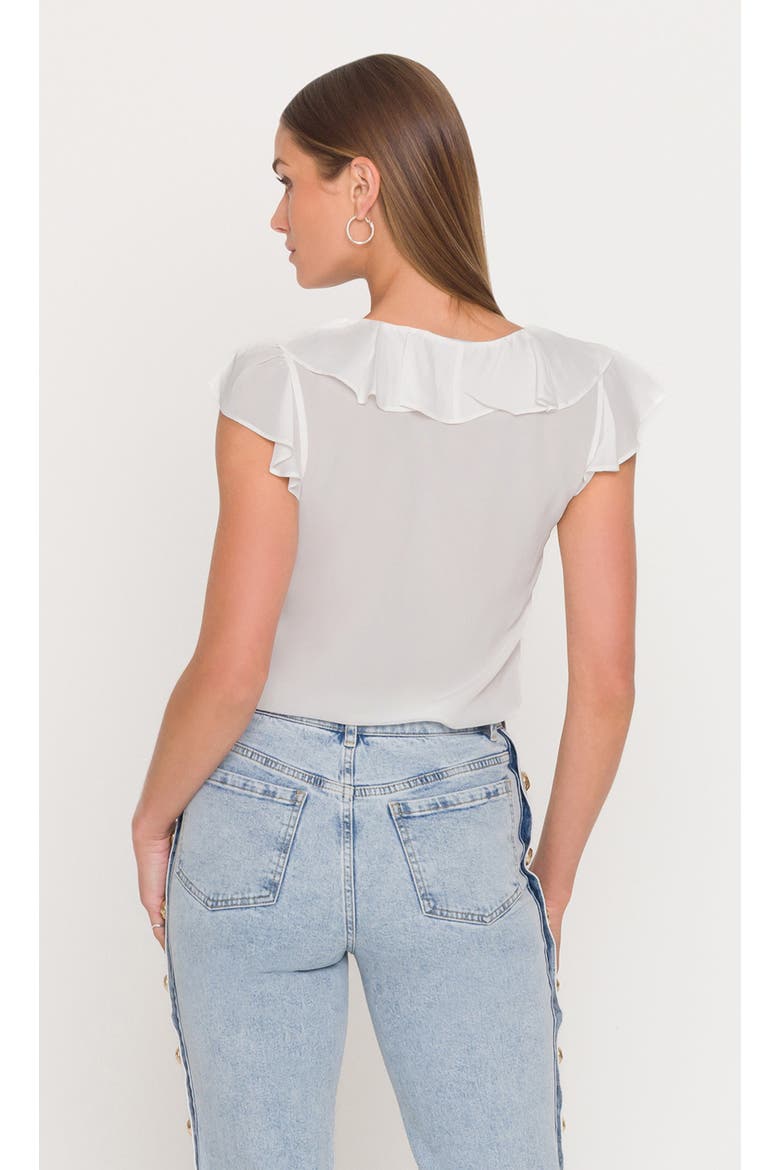 Everheart Georgette Blouse, Alternate, color, white
