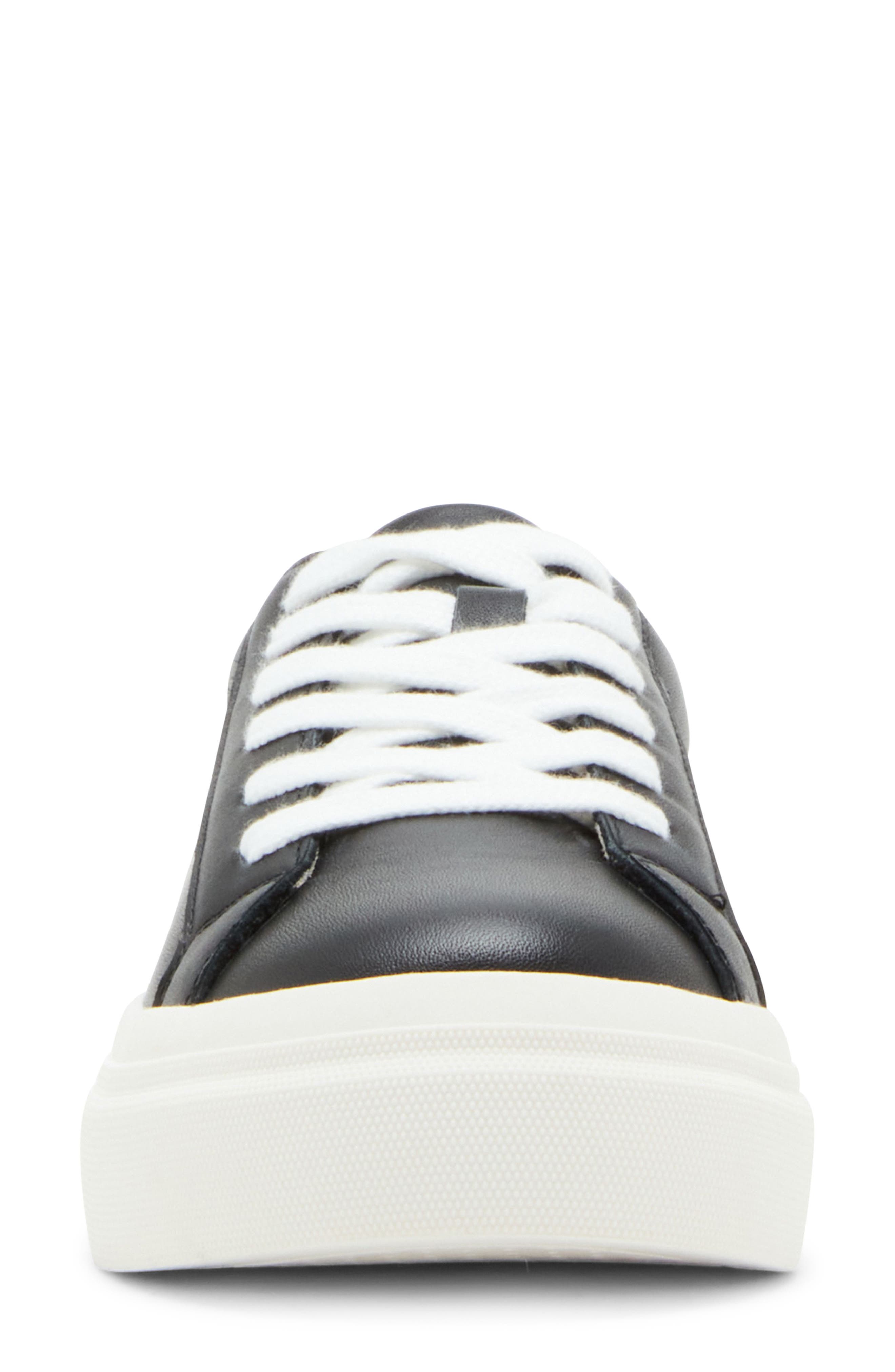 Blondo Venna Waterproof Sneaker, Alternate, color, Black Leather
