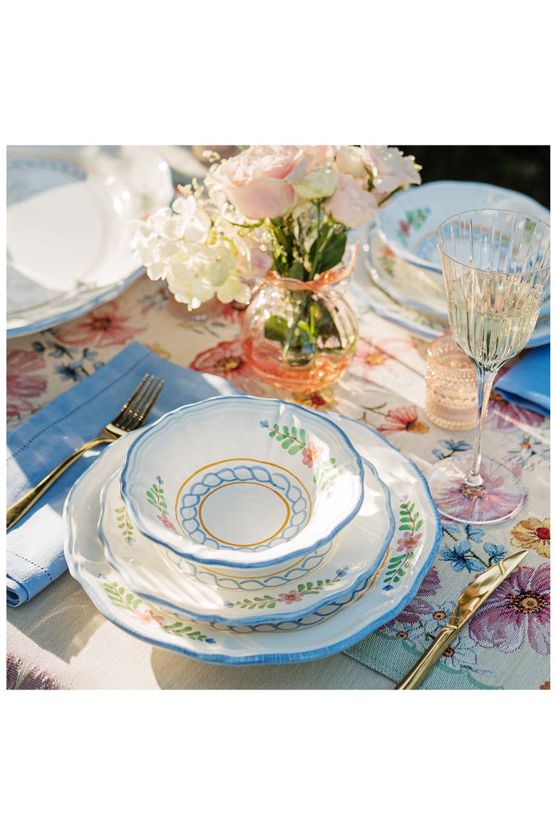 Bella Rose Salad Plate, Alternate, color, MULTI