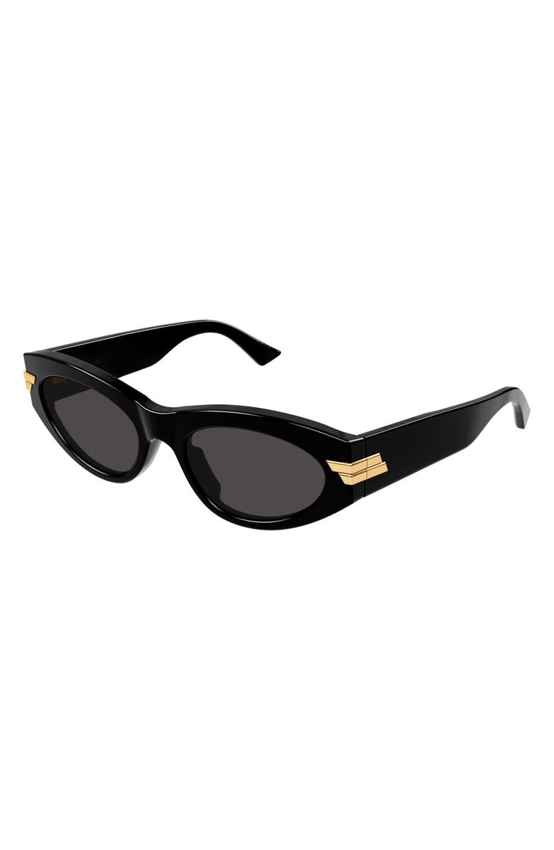 Bottega Veneta 53mm Cat Eye Sunglasses, Alternate, color, 
