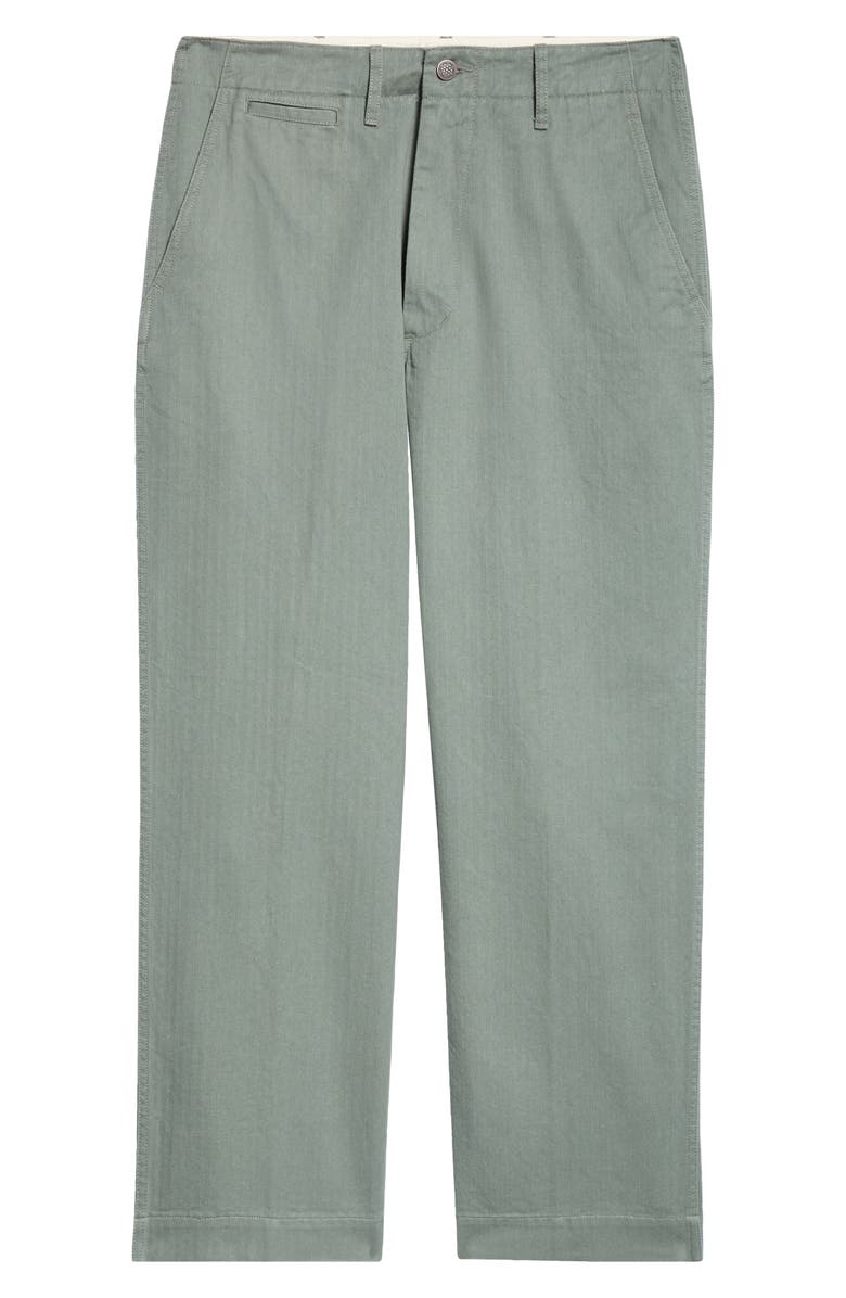 BEAMS Mil Herringbone Stripe Pants, Alternate, color, 