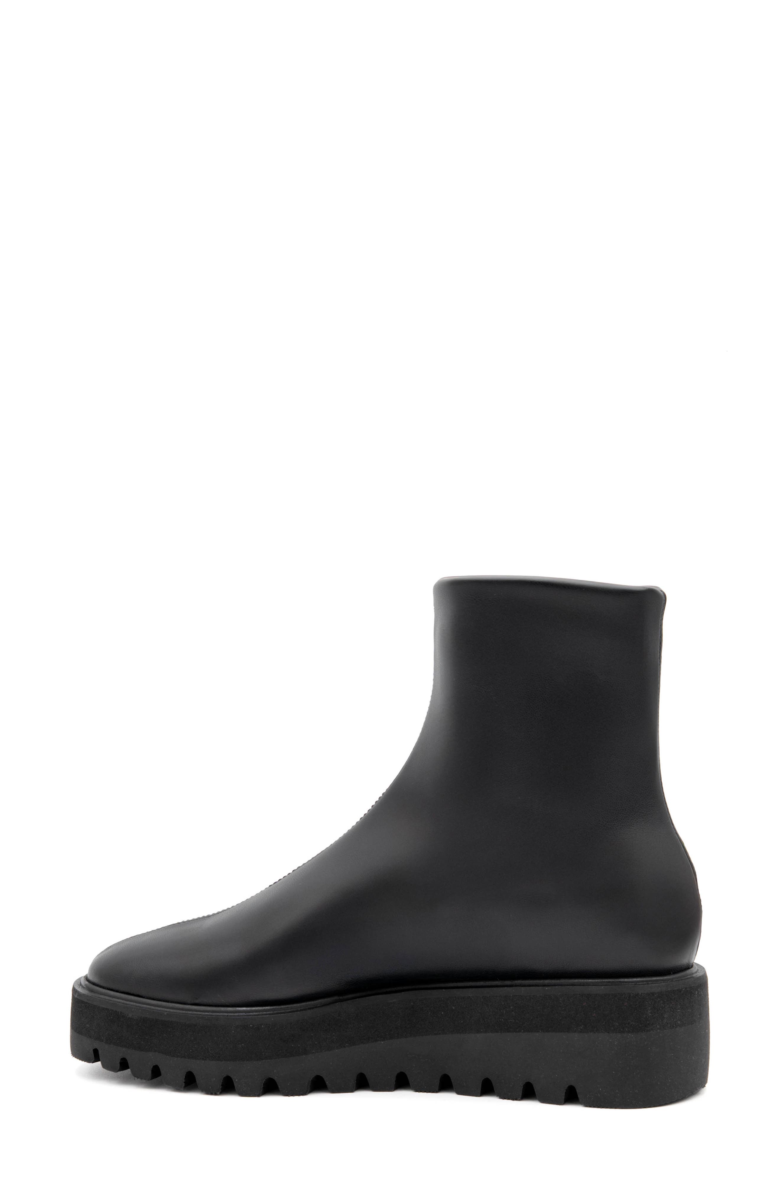 Amalfi by Rangoni Ermanno Platform Wedge Bootie, Alternate, color, Black Harley