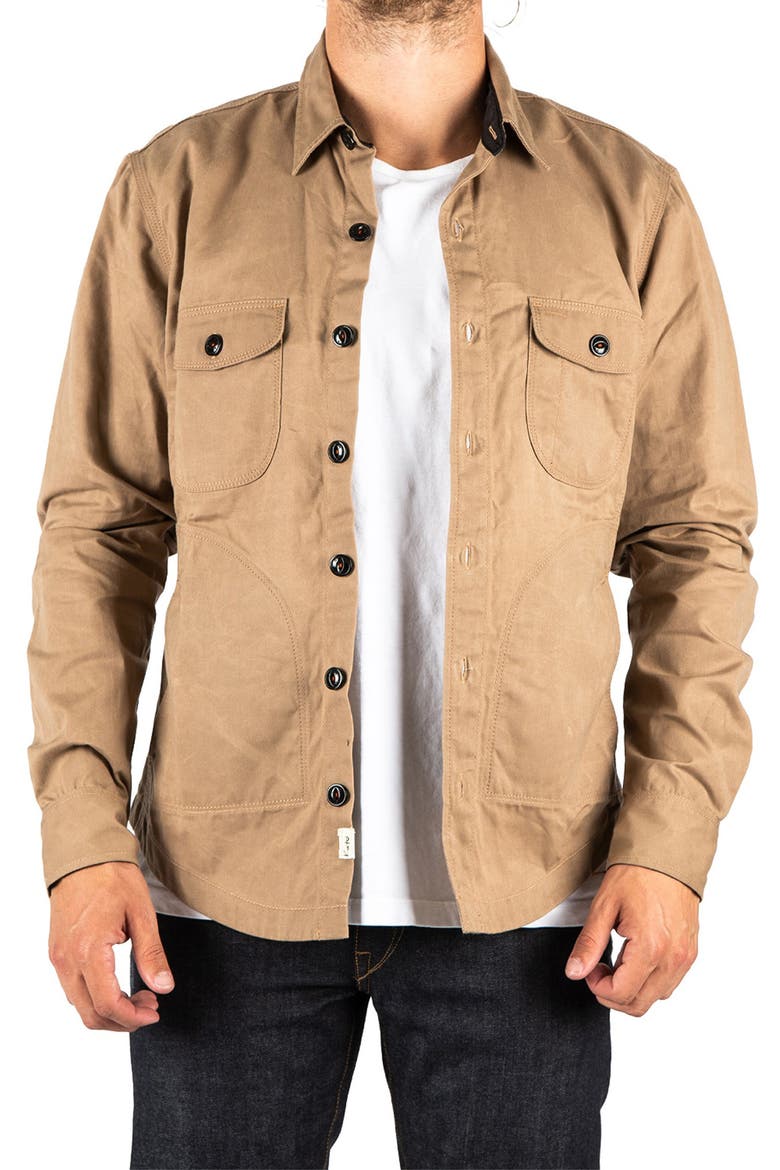 The Anvil Shirt Jacket, Main, color, KHAKI