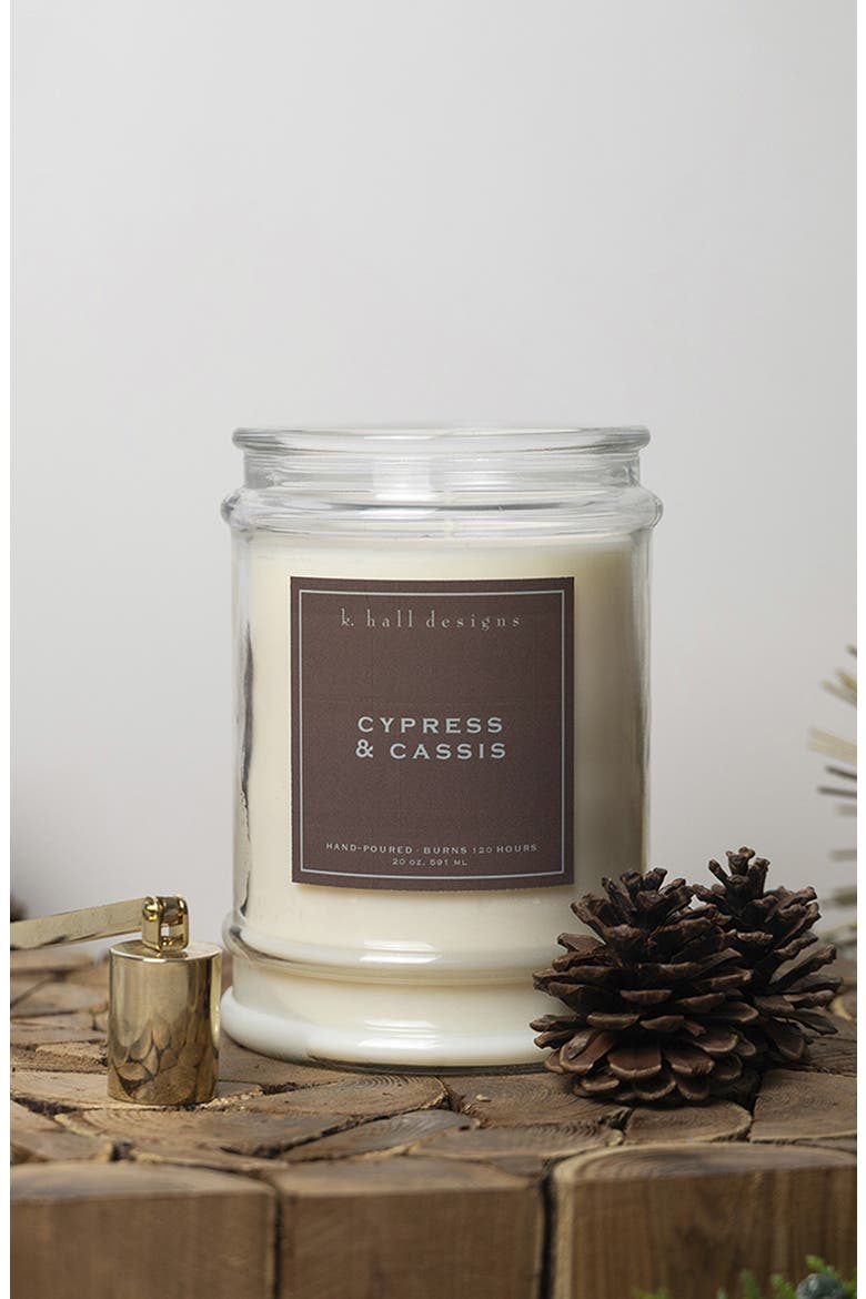 Cypress & Cassis Tumbler Glass Candle, Alternate, color, CYPRESS & CASSIS