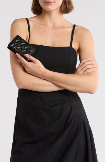 Nero Sauvage Quilted Leather Wallet
