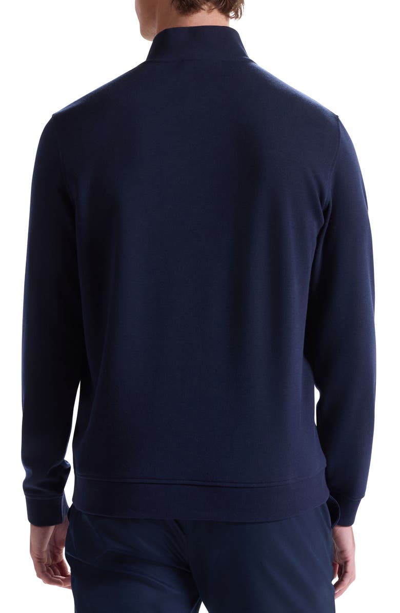 Bugatchi Quarter Zip Top, Alternate, color, Navy