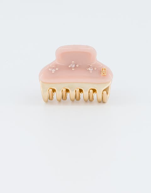 Vendome Soleil Levant Acetate And Crystals Hair Claw Clip