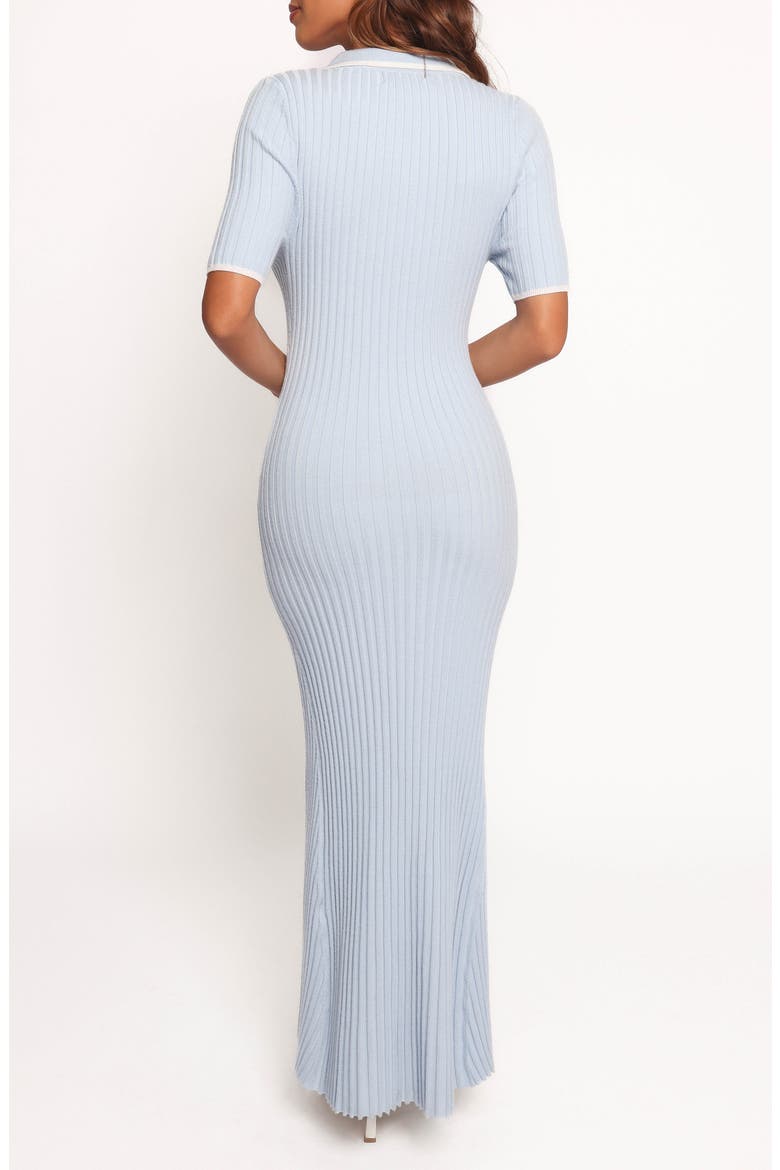Crawford Short Sleeve Knit Dress, Alternate, color, PALE BLUE