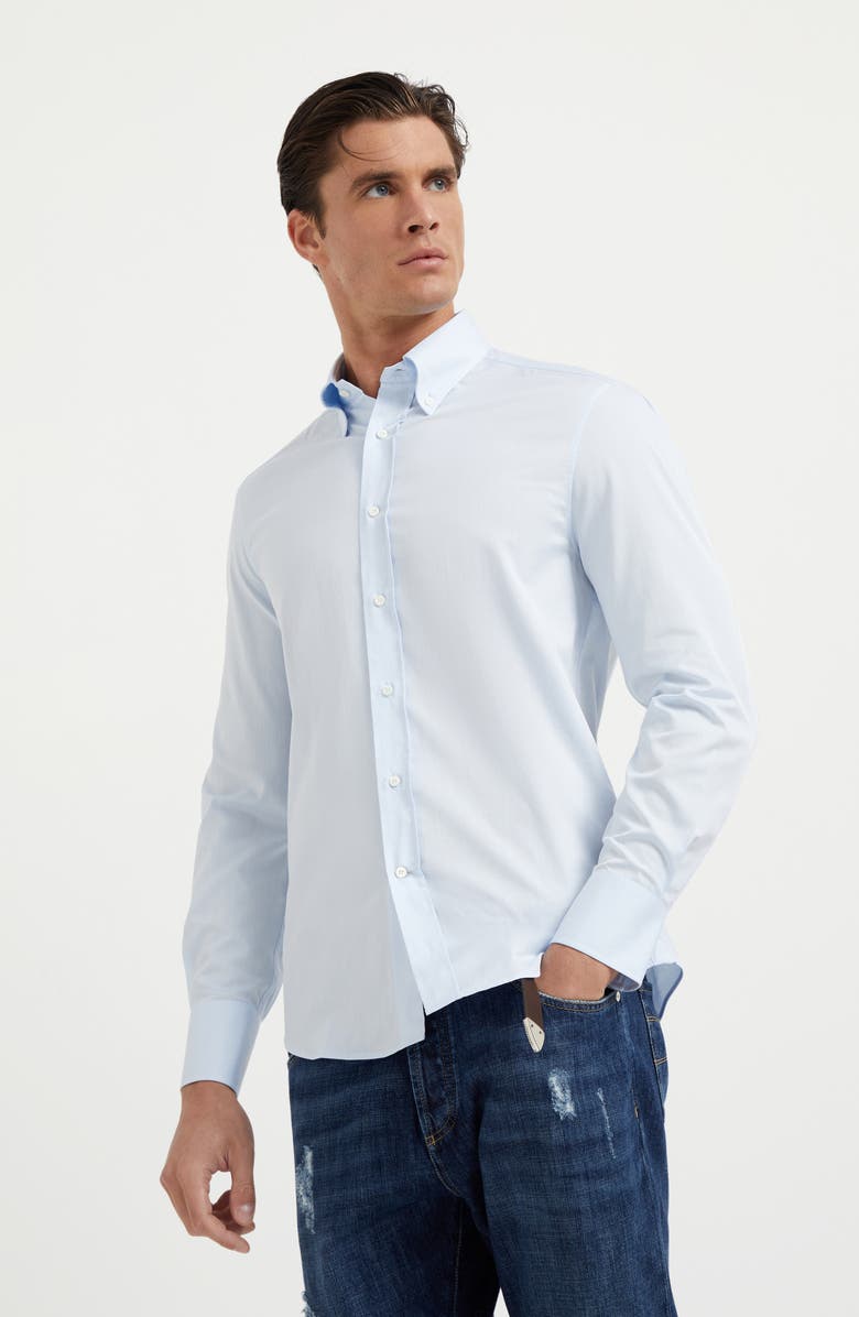 Brunello Cucinelli Twill shirt, Alternate, color, 