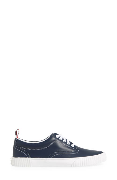 Thom Browne Heritage Low Top Sneaker In Navy