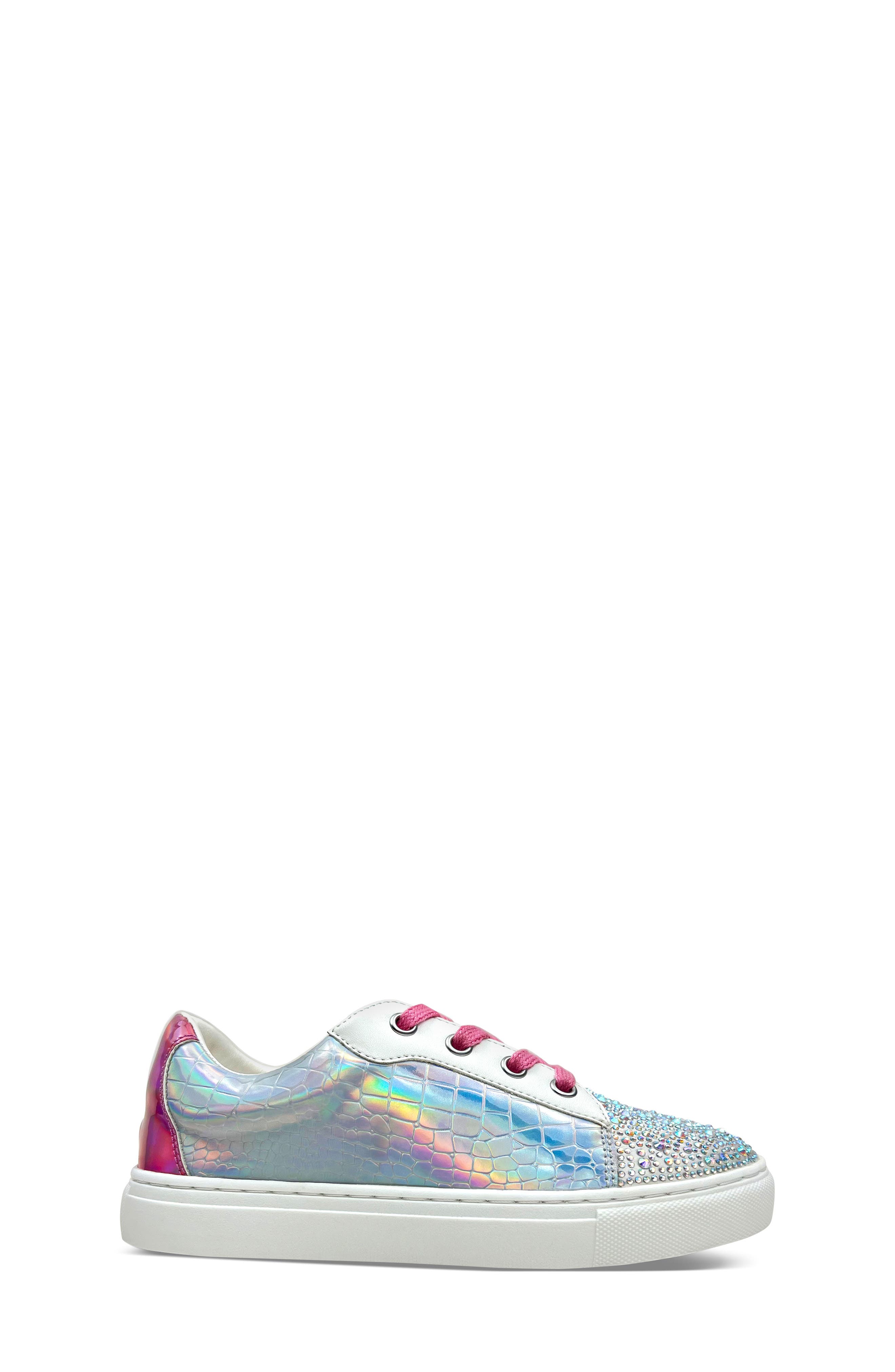 Yosi Samra Kids' Miss Harper Sneaker, Main, color, Iridescent