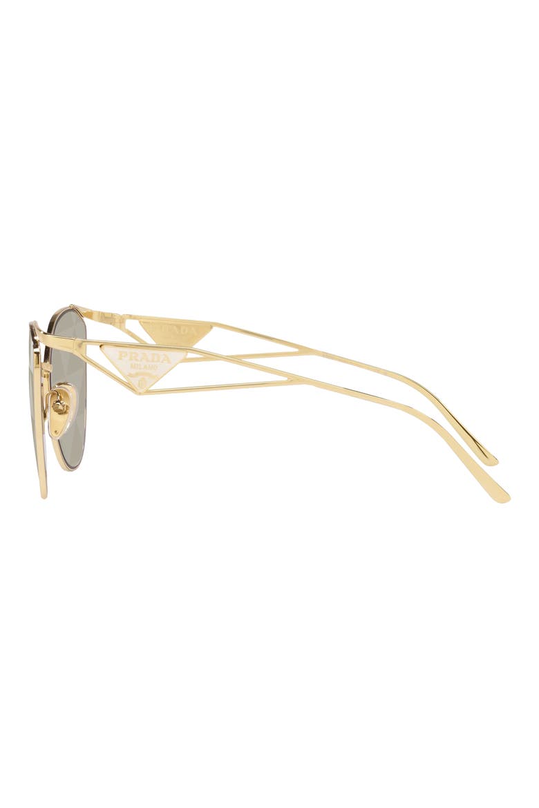 59mm Cat Eye Sunglasses, Alternate, color, PALE GOLD