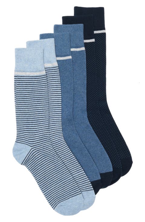 Assorted 3-Pack Crew Socks