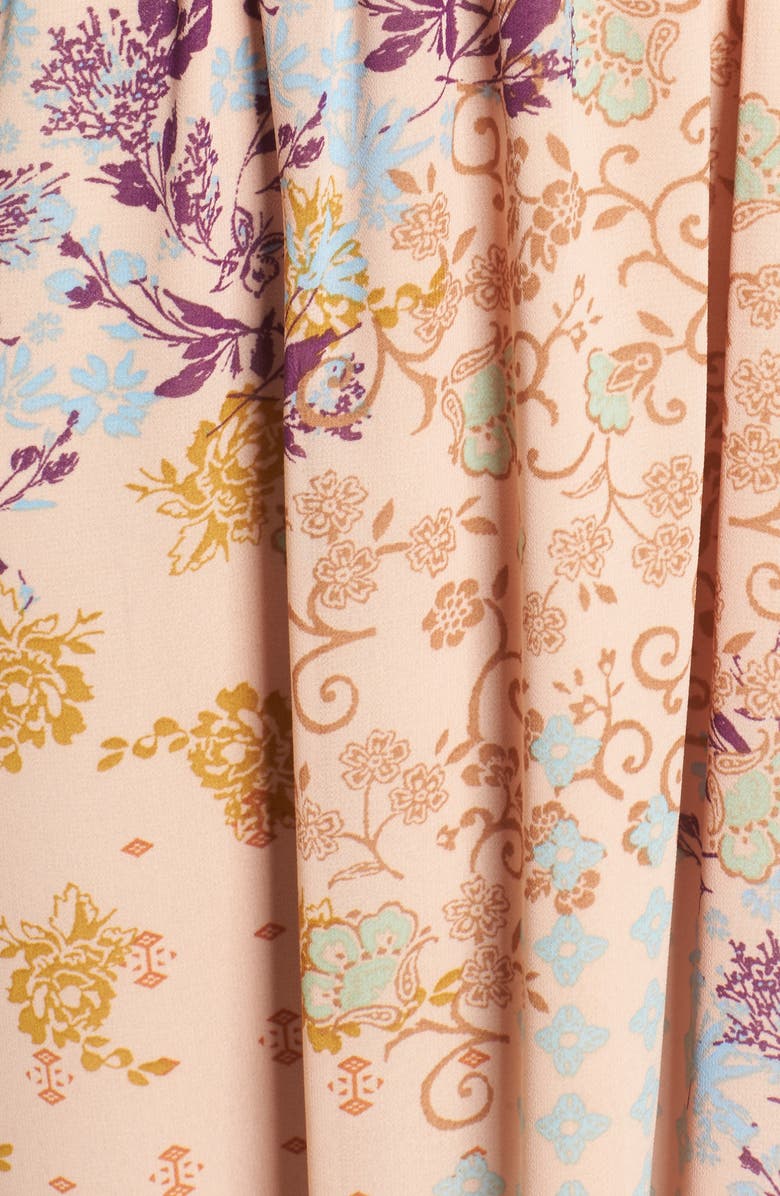 WAYF Viola Bell Sleeve Maxi Dress, Alternate, color,