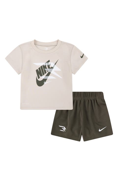 Dri-FIT Mashup Swoosh T-Shirt & Shorts Set (Baby)
