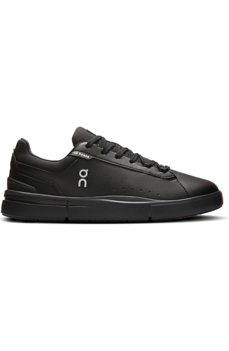 On THE ROGER Advantage Tennis Sneaker, Alternate, color, Black/ Black