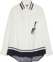 Jacquemus La Chemise Camargue Cotton Button-Up Shirt
