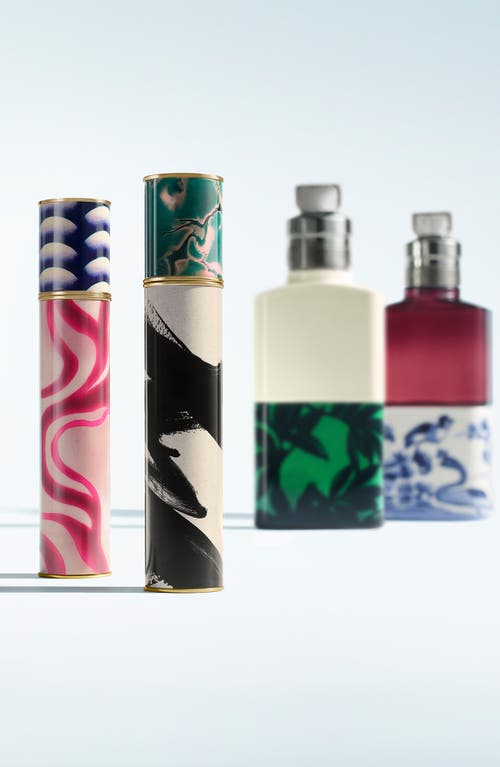 Dries Van Noten Floral Nomadic Fragrance Set In Transparent