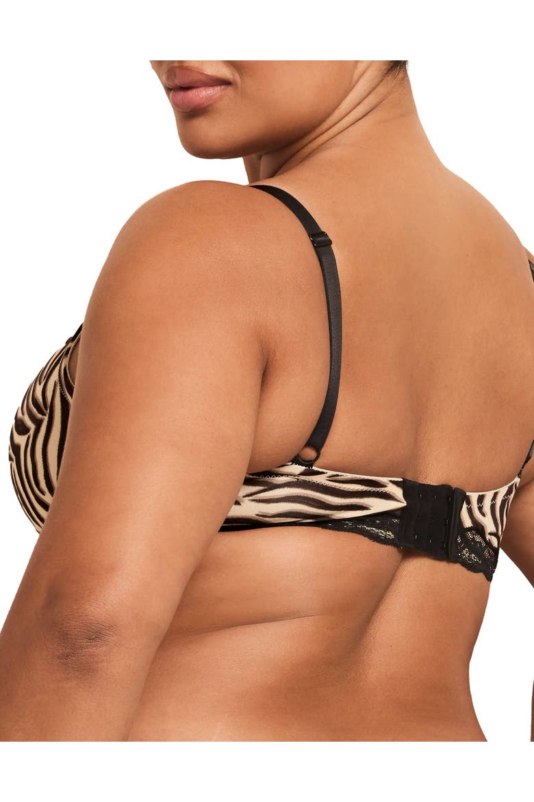 Nare Contour Full Coverage Bra, Alternate, color, Animal beige