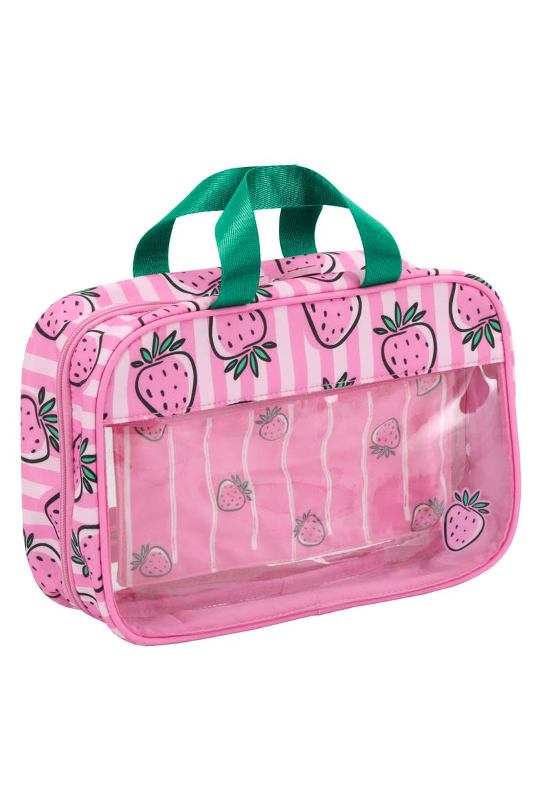 Kids' Mini Madrid Clear Hand Case, Alternate, color, PINK