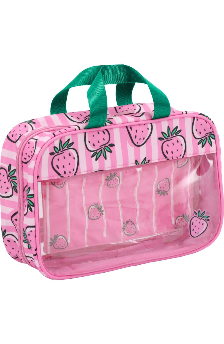 MYTAGALONGS Kids' Mini Madrid Clear Hand Case, Alternate, color, Pink