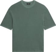 Theory Tactile Cotton Open Stitch T-Shirt