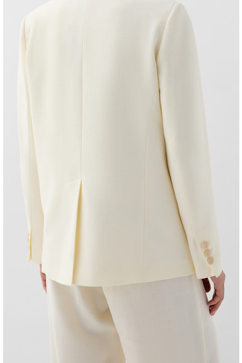 Gandie Blazer, Alternate, color, Ecru
