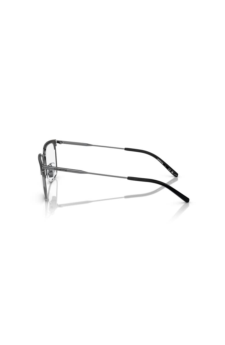 ARNETTE 53mm Rectangle optical glasses, Alternate, color, Black