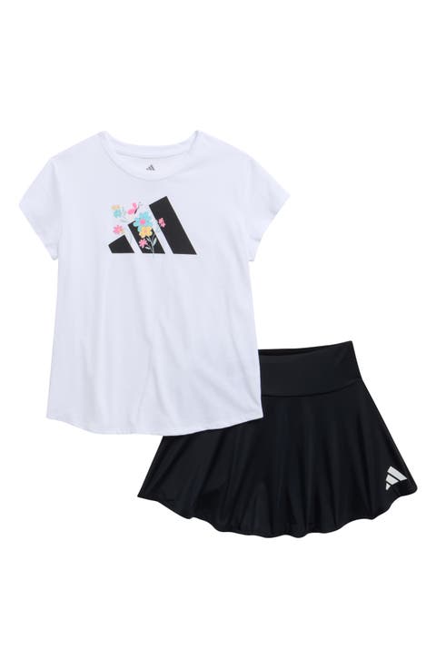 Kids' Short Sleeve Shirt & Flounce Skort (Toddler)