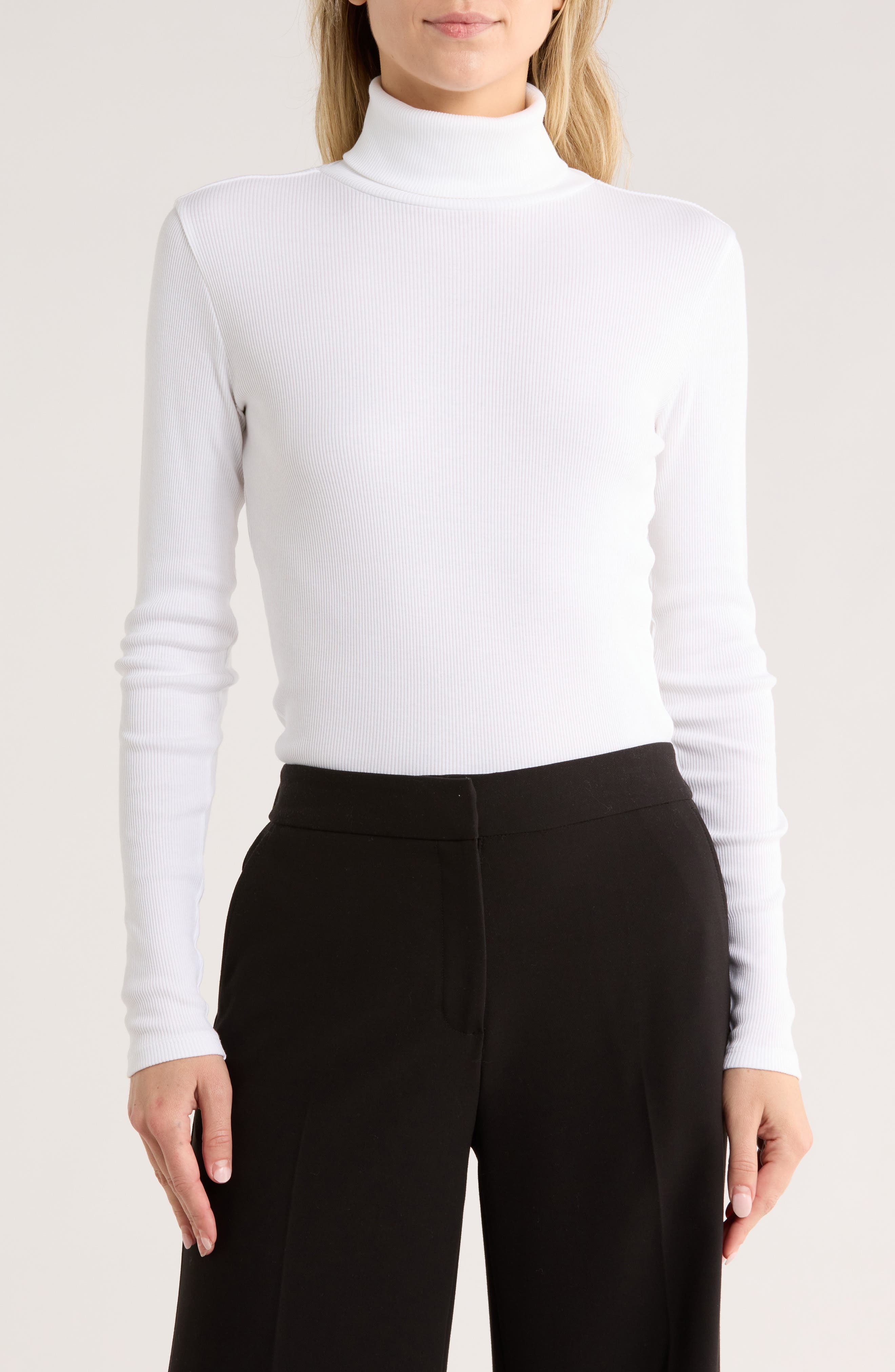 Theory Naneik Long Sleeve Turtleneck Sweater