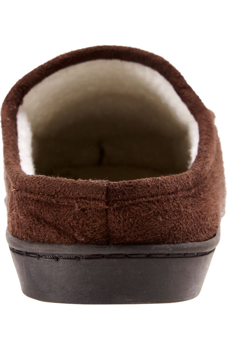 KingSize Microsuede Clog Slippers, Alternate, color, Black