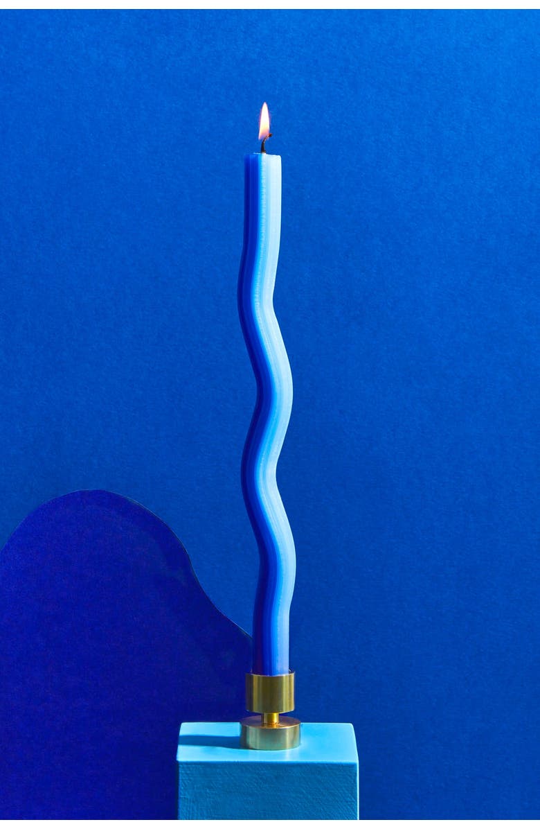 54Celsius Wiggle Candles, Alternate, color, Blue