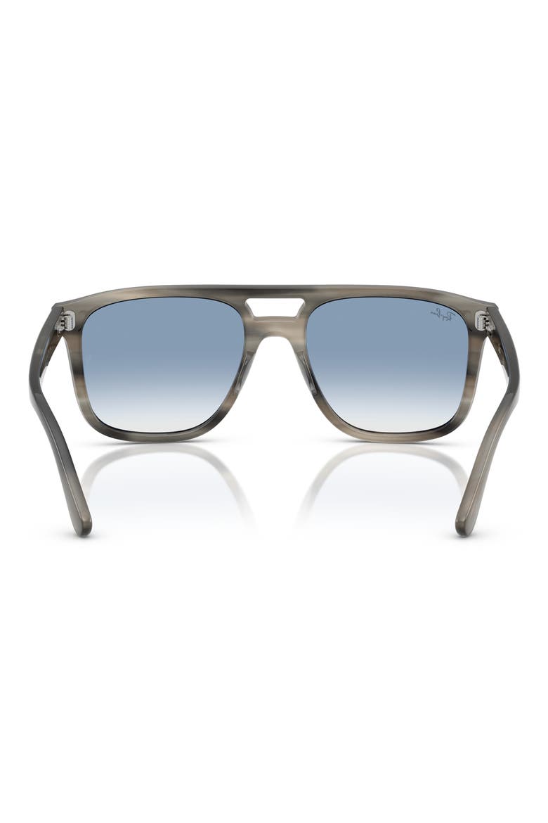 55mm Square Sunglasses, Alternate, color, BLUE GRADIENT