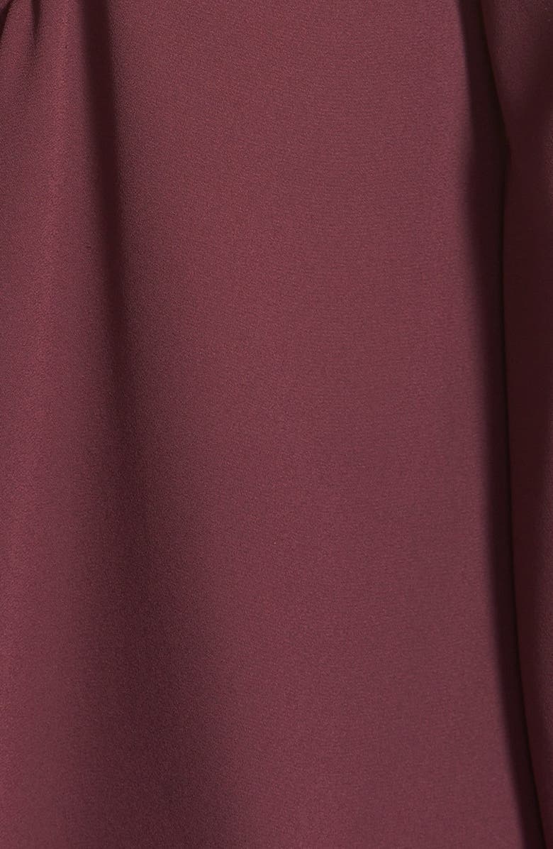 Leith Strap Back Tunic, Alternate, color, Burgundy Stem