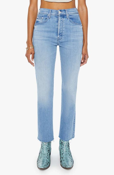 The Tripper High Waist Fray Hem Ankle Jeans (We the Animals)
